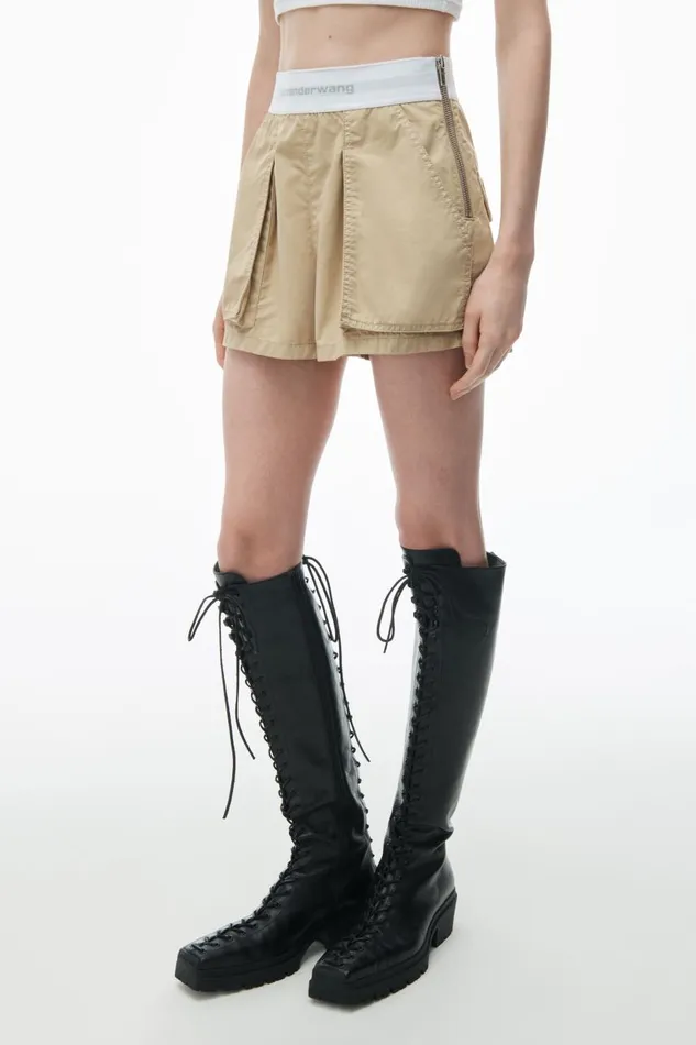 Alexander Wang Shorts Women HighWaisted Cargo Rave Short