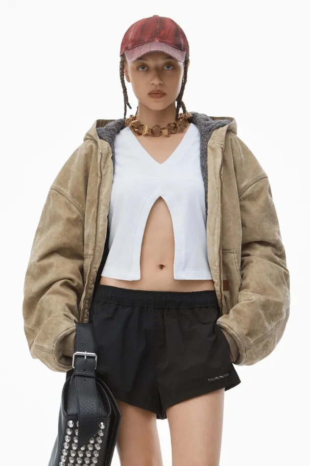 Alexander Wang Shorts Women Ruched Track Short