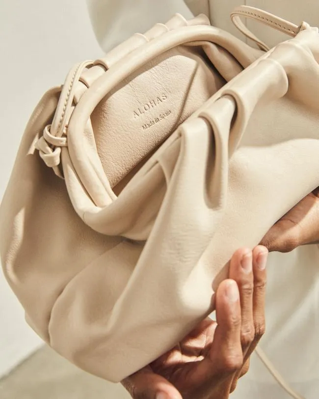 ALOHAS Bags The D 8211 White Leather Handbag 8211 Women