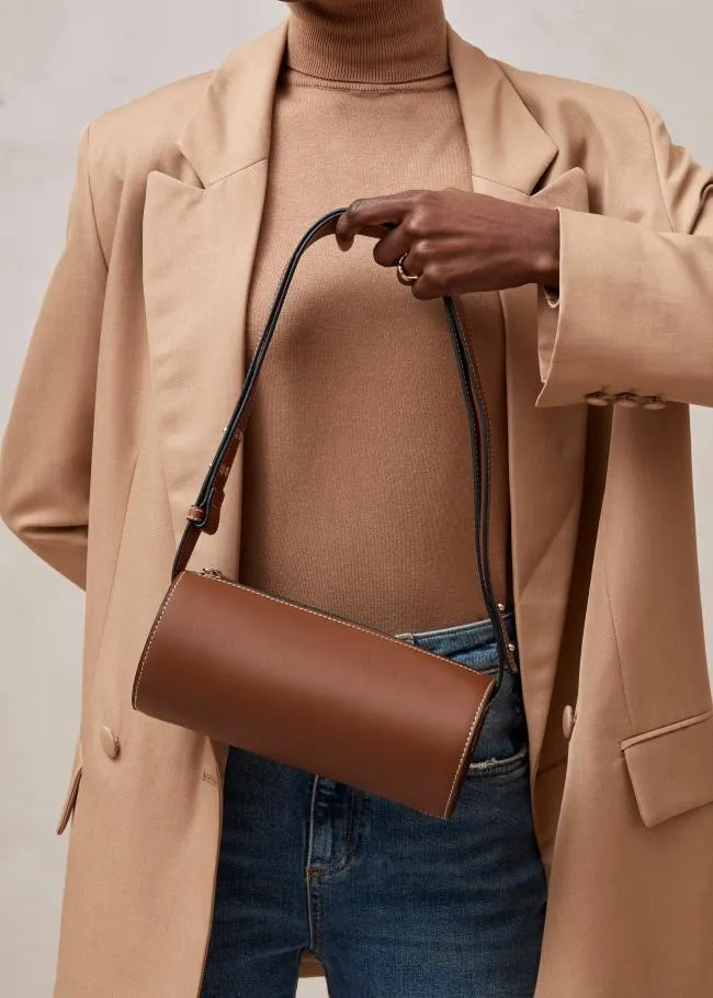 ALOHAS Bags The I 8211 Brown Leather Handbag 8211 Women