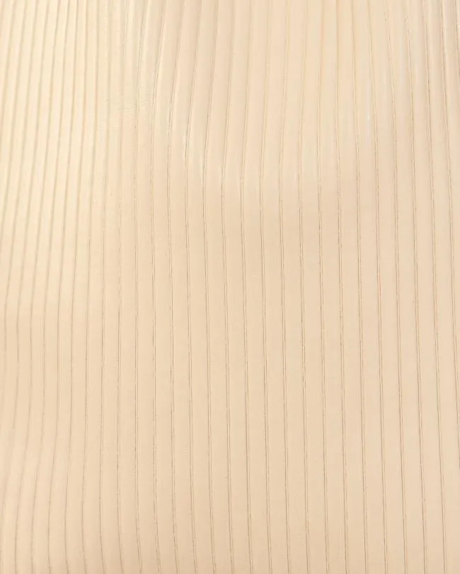 ALOHAS Bags The L Pleated 8211 White Leather Handbag 8211 Women
