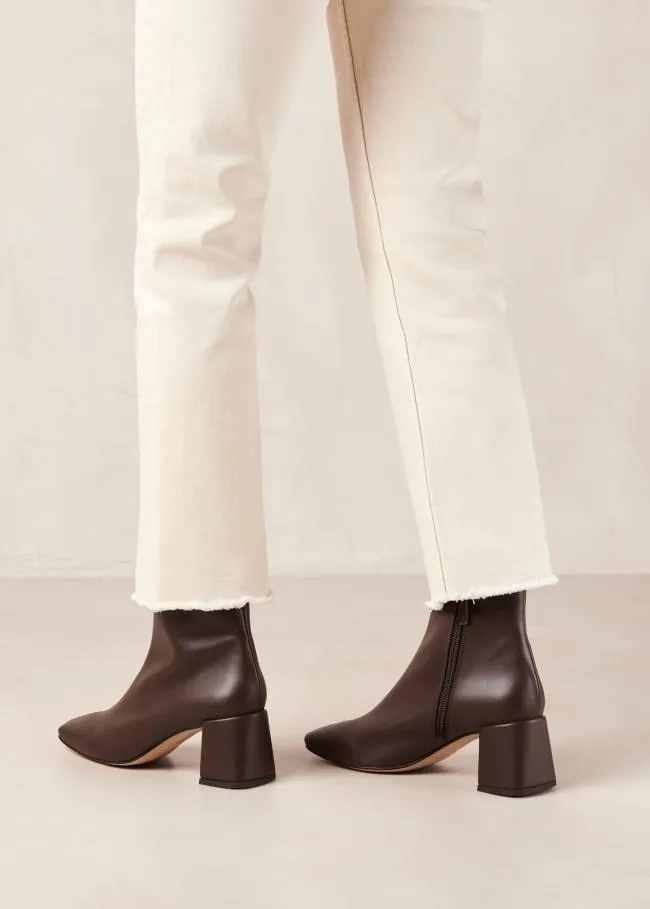 ALOHAS Boots Watercolor Umber Brown 8211 Women