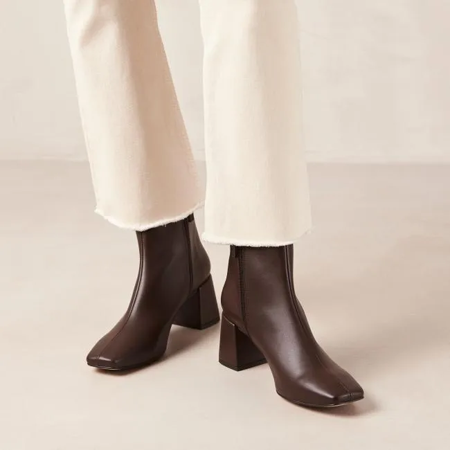 ALOHAS Boots Watercolor Umber Brown 8211 Women