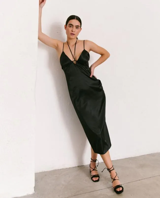 ALOHAS Dresses Night Owl 8211 Black Dress 8211 Women