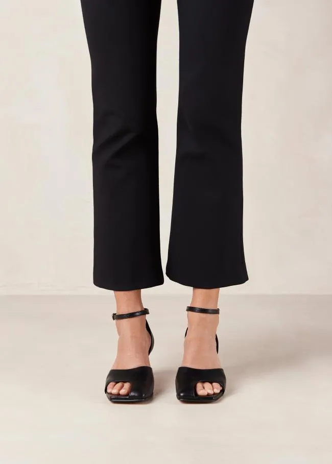 ALOHAS Heels Cliff 8211 Black Leather Pumps 8211 Women