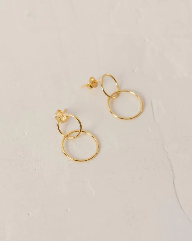 ALOHAS Jewelry Papaya 8211 Gold Earrings 8211 Women