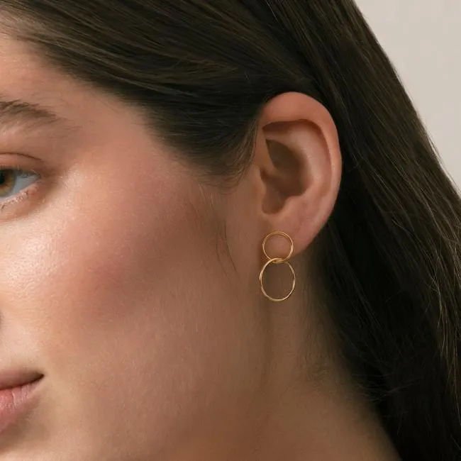 ALOHAS Jewelry Papaya 8211 Gold Earrings 8211 Women