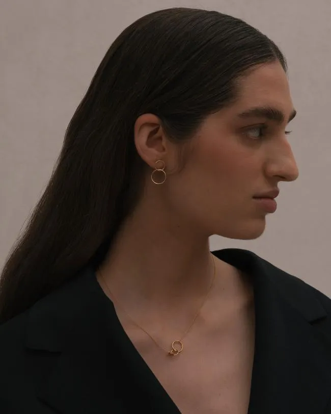 ALOHAS Jewelry Papaya 8211 Gold Earrings 8211 Women