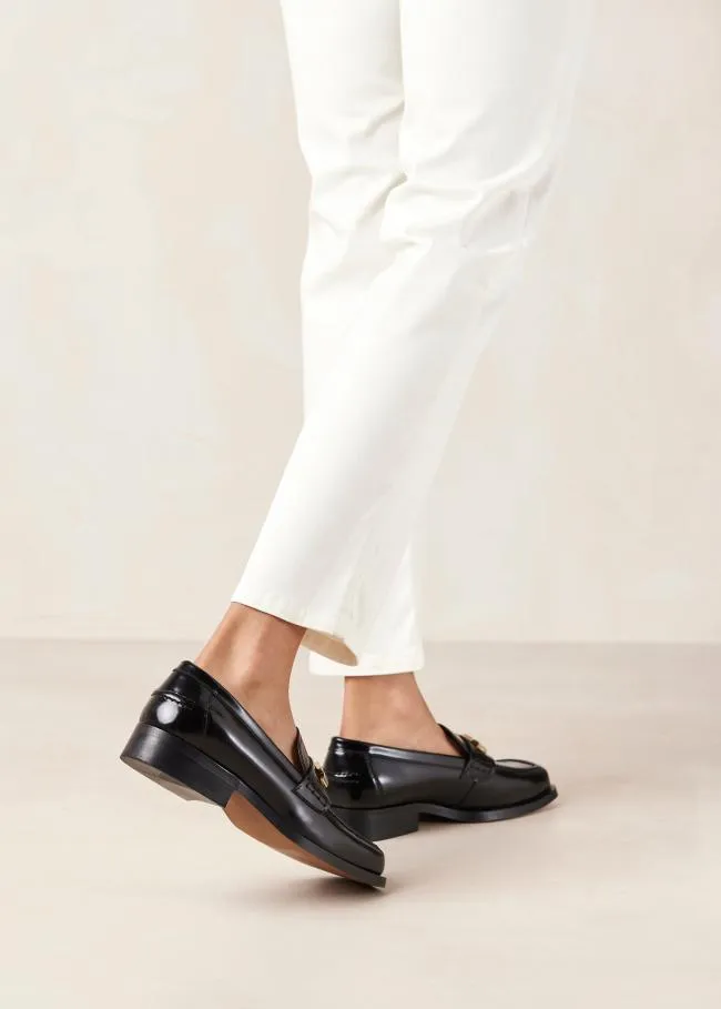 ALOHAS Loafers Elliot 8211 Black GoldChain Loafers 8211 Women
