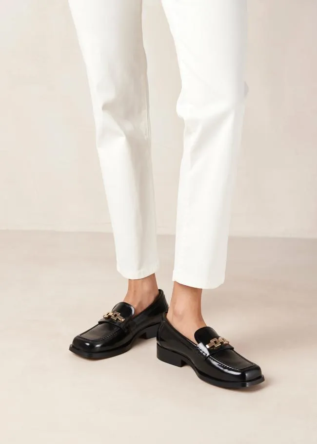 ALOHAS Loafers Elliot 8211 Black GoldChain Loafers 8211 Women