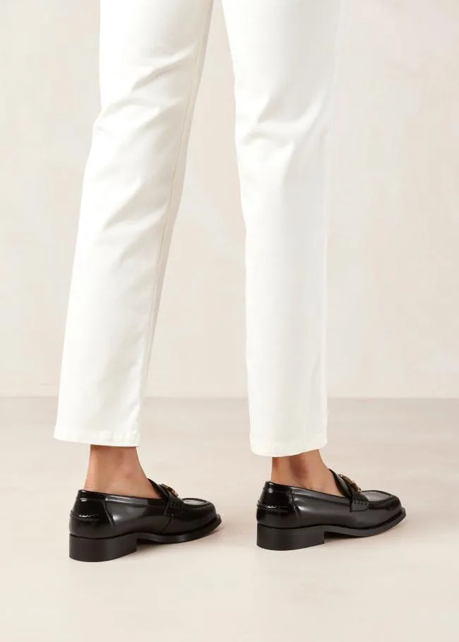 ALOHAS Loafers Elliot 8211 Black GoldChain Loafers 8211 Women