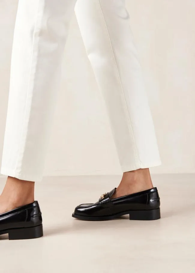 ALOHAS Loafers Elliot 8211 Black GoldChain Loafers 8211 Women