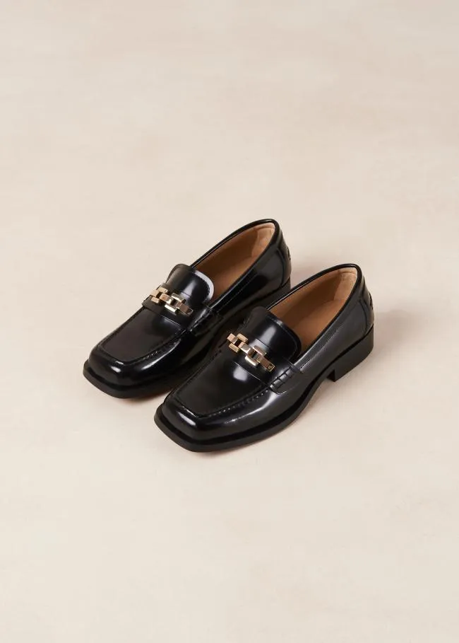ALOHAS Loafers Elliot 8211 Black GoldChain Loafers 8211 Women