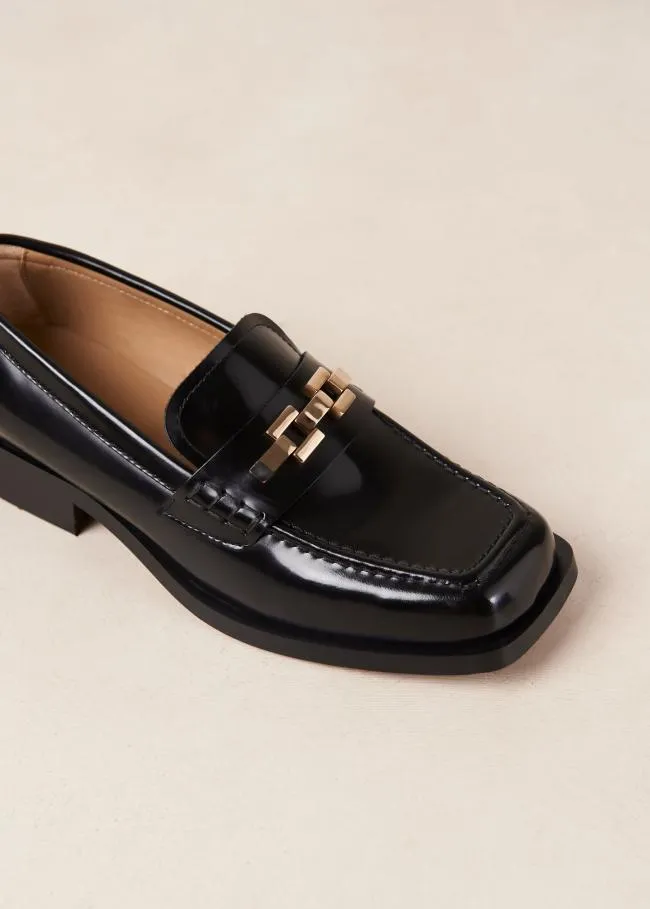 ALOHAS Loafers Elliot 8211 Black GoldChain Loafers 8211 Women