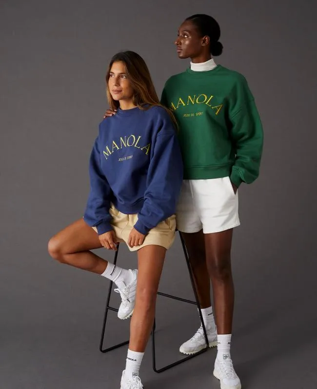 ALOHAS Sportswear Iconica 8211 Navy Blue Sweatshirt 8211 Women