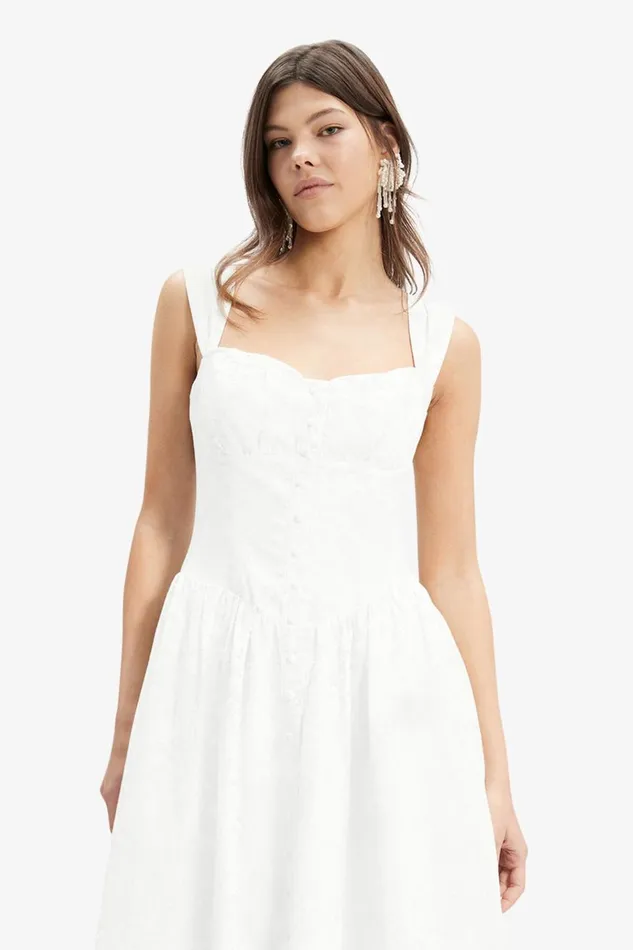Bardot Day To Night Dresses Malea Midi Dress In Orchid White 8211 Women Bardot Day To Night Dresses Malea Midi Dress In Orchid White 8211 Women