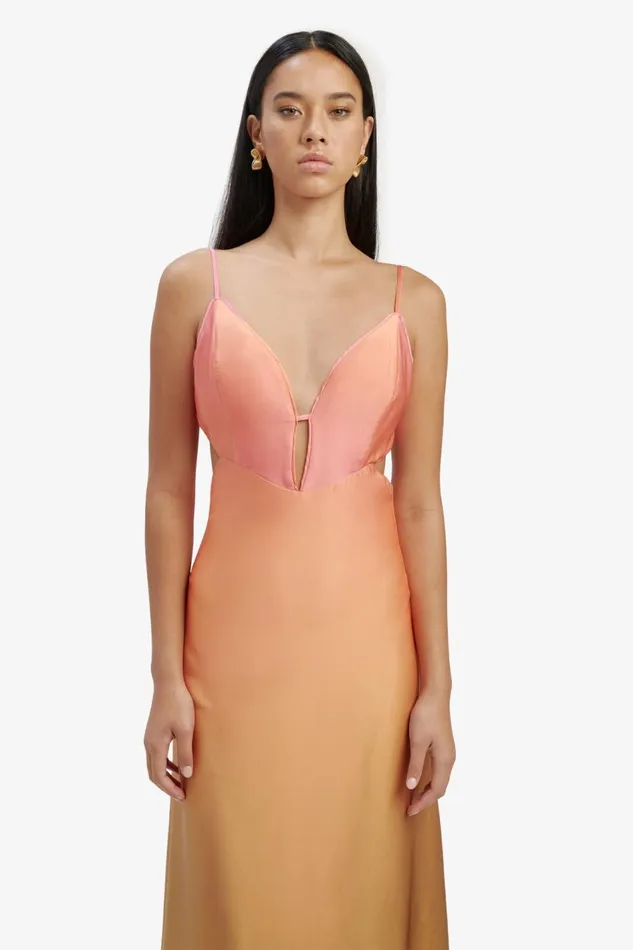 Bardot Occasion Dresses Karlotta Slip Dress In Pink Ombre 8211 Women Bardot Occasion Dresses Karlotta Slip Dress In Pink Ombre 8211 Women