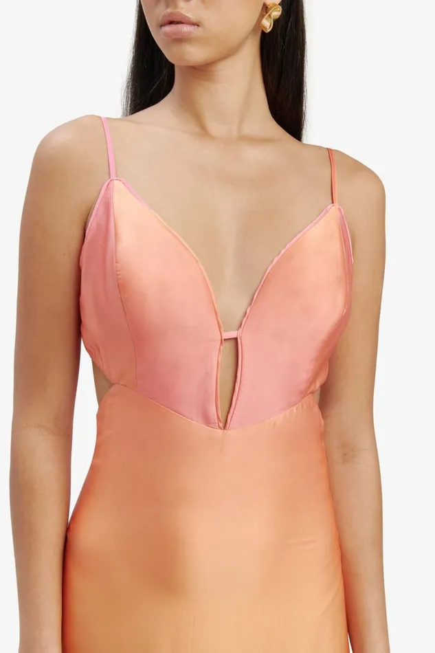 Bardot Occasion Dresses Karlotta Slip Dress In Pink Ombre 8211 Women Bardot Occasion Dresses Karlotta Slip Dress In Pink Ombre 8211 Women