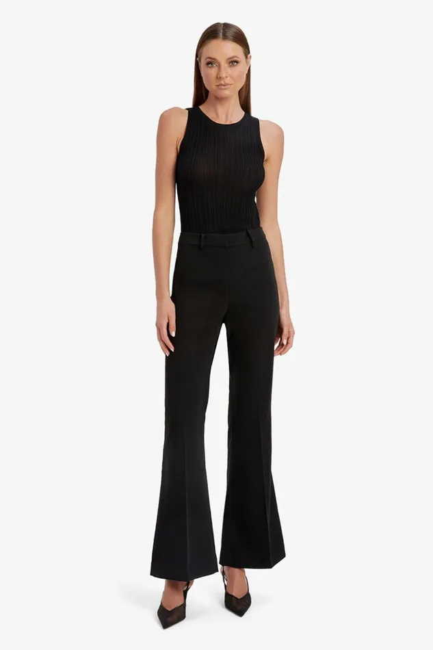 Bardot Pants Halifax Slim Flare Pant In Black 8211 Women Bardot Pants Halifax Slim Flare Pant In Black 8211 Women