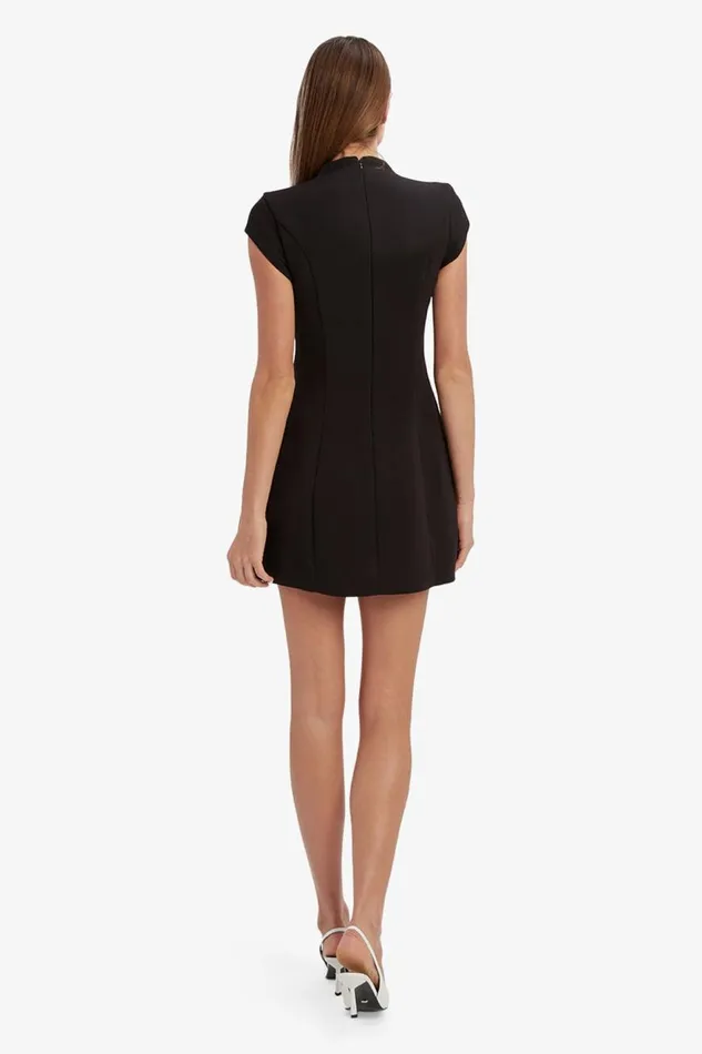 Bardot Party Dresses Delphi Hourglass Mini Dress In Black 8211 Women Bardot Party Dresses Delphi Hourglass Mini Dress In Black 8211 Women
