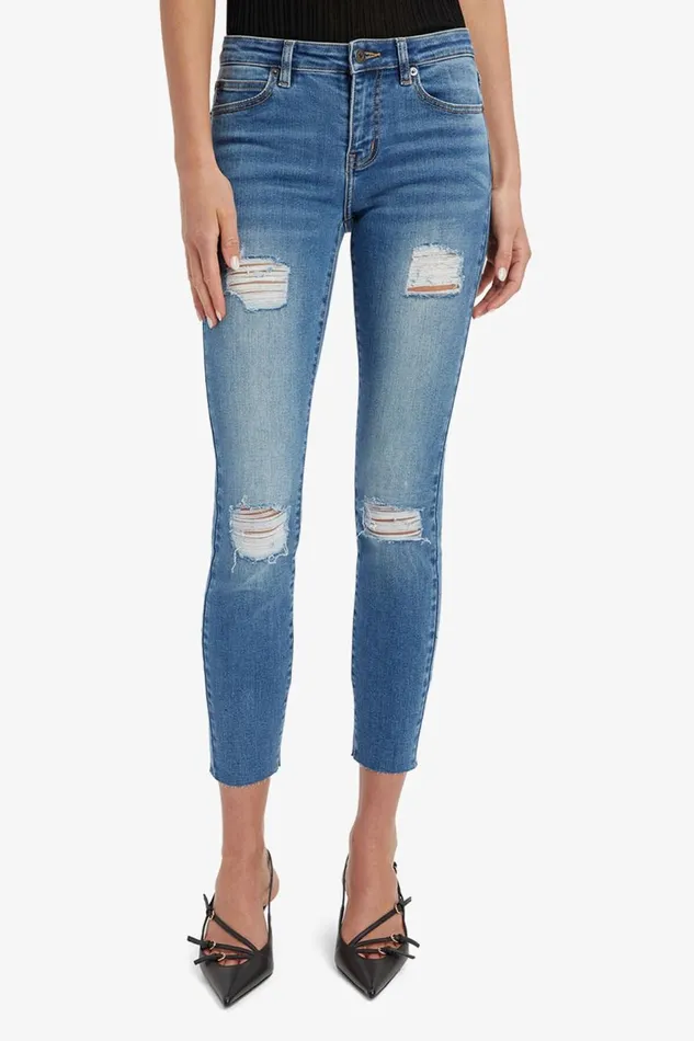 Bardot Skinny Jean Kate Trashed Hipster Jeans In Dark Vintage 8211 Women Bardot Skinny Jean Kate Trashed Hipster Jeans In Dark Vintage 8211 Women