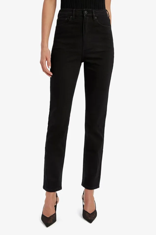 Bardot Straight Jean Heidi Straight Full Leg In Black 8211 Women Bardot Straight Jean Heidi Straight Full Leg In Black 8211 Women
