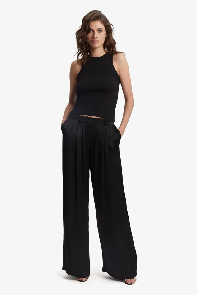 Bardot Tanks and Camis Hennesy Tank Top In Black 8211 Women Bardot Tanks and Camis Hennesy Tank Top In Black 8211 Women