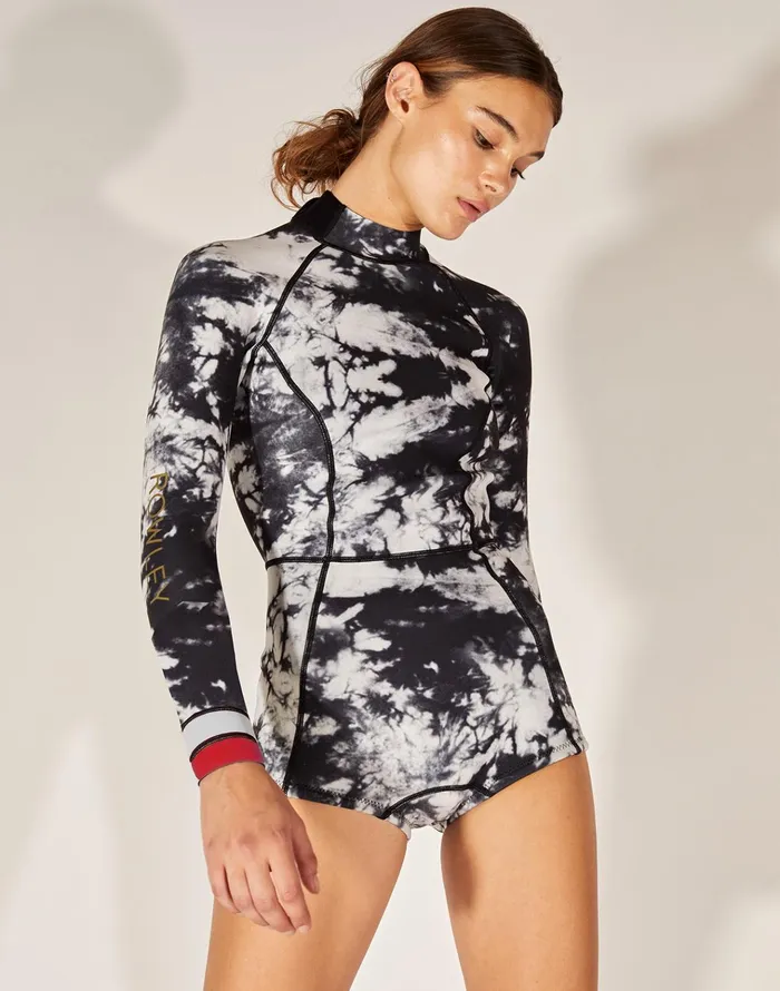 Batik Wetsuit 8211 Bwtdye Women Cynthia Rowley Surf and Swim