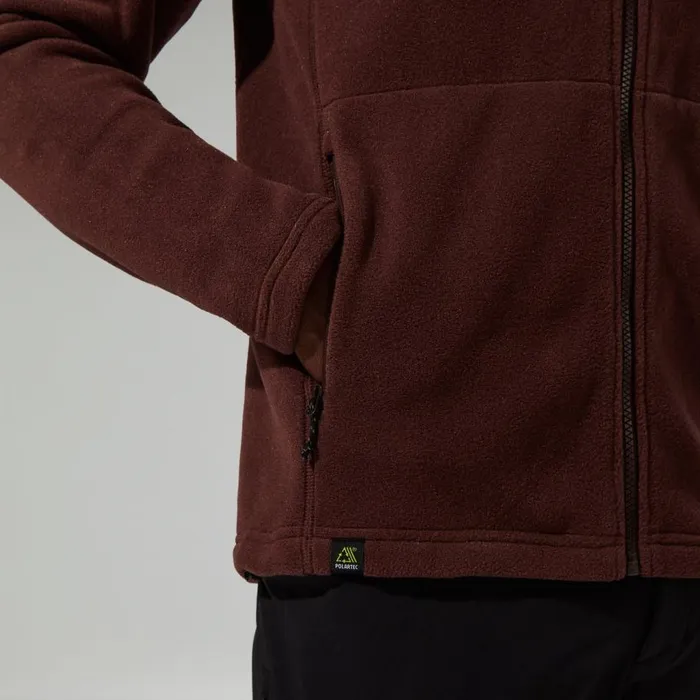 Berghaus Fleece Prism InterActive Polartec Fleece Jacket 8211 Brown 8211 Men Berghaus Fleece Prism InterActive Polartec Fleece Jacket 8211 Brown 8211 Men