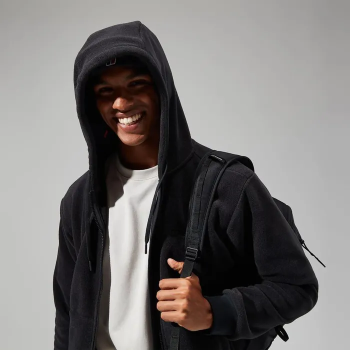 Berghaus Fleece Prism Polartec Hooded Jacket 8211 Black 8211 Men