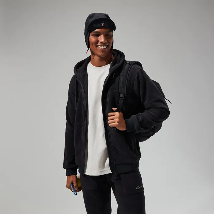 Berghaus Fleece Prism Polartec Hooded Jacket 8211 Black 8211 Men