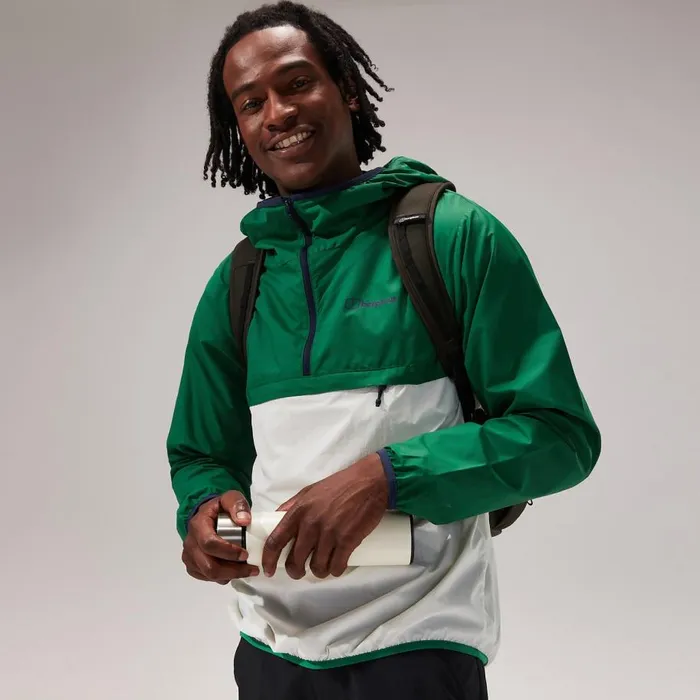 Berghaus Lightweight Corbeck Windproof Jacket 8211 Green Light Grey 8211 Men