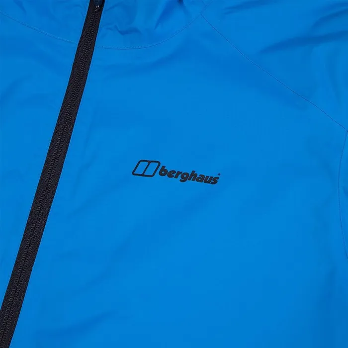 Berghaus Lightweight Deluge Light Waterproof Jacket 8211 Blue 8211 Men