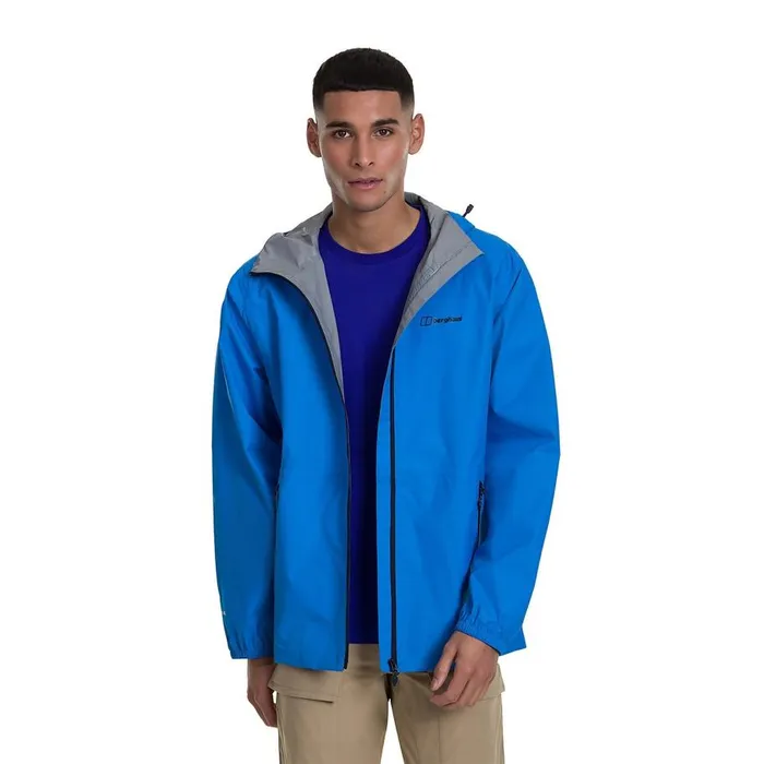 Berghaus Lightweight Deluge Light Waterproof Jacket 8211 Blue 8211 Men