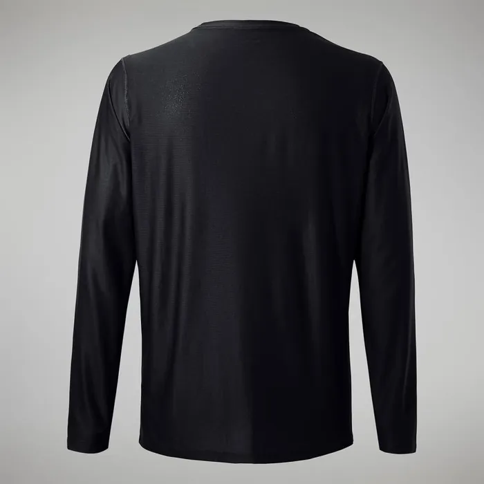 Berghaus TShirts 247 Tech Tee Long Sleeve Crew 8211 Black 8211 Men