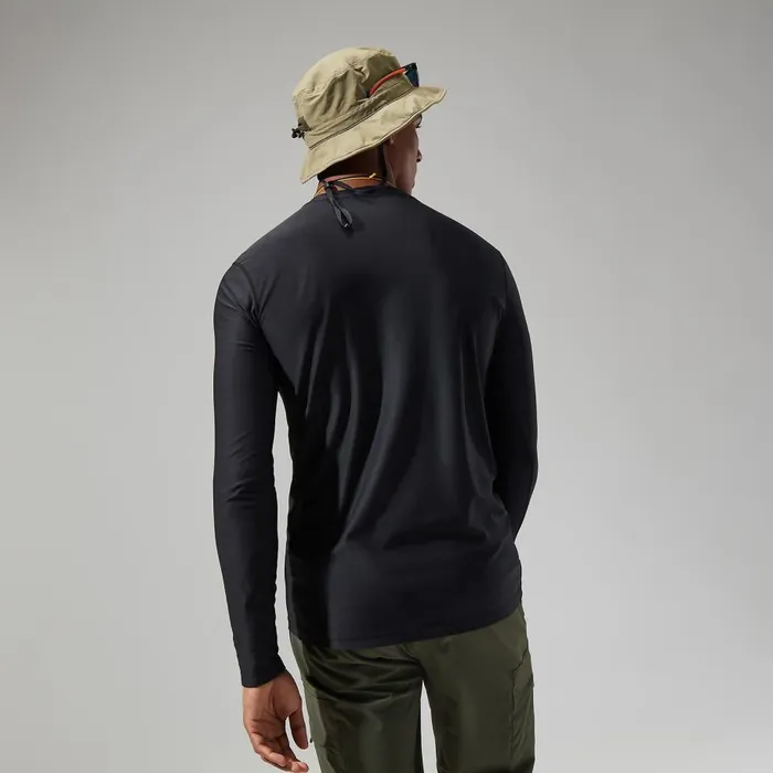 Berghaus TShirts 247 Tech Tee Long Sleeve Crew 8211 Black 8211 Men
