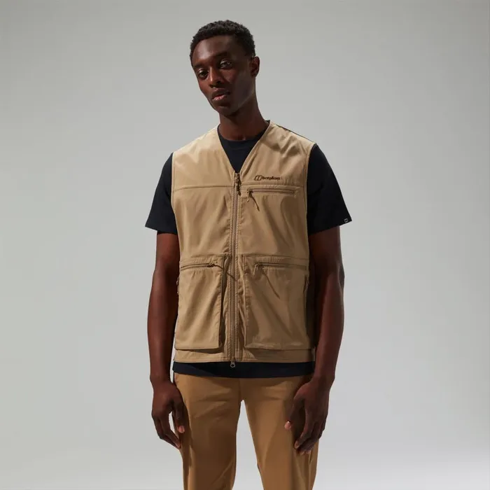 Berghaus Tops Utility Pocket Vest Brown 8211 MenWomen