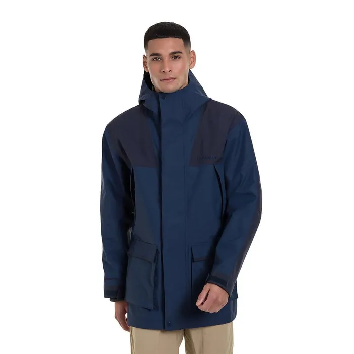 Berghaus Waterproof Breccan Interactive Parka Waterproof Jacket 8211 Blue 8211 Men Berghaus Waterproof Breccan Interactive Parka Waterproof Jacket 8211 Blue 8211 Men