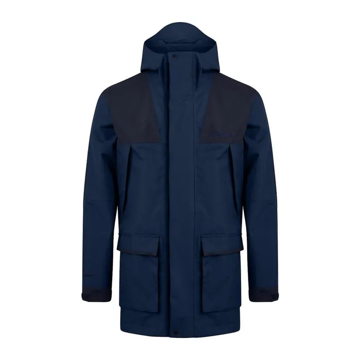 Berghaus Waterproof Breccan Interactive Parka Waterproof Jacket 8211 Blue 8211 Men