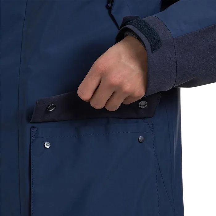 Berghaus Waterproof Breccan Interactive Parka Waterproof Jacket 8211 Blue 8211 Men