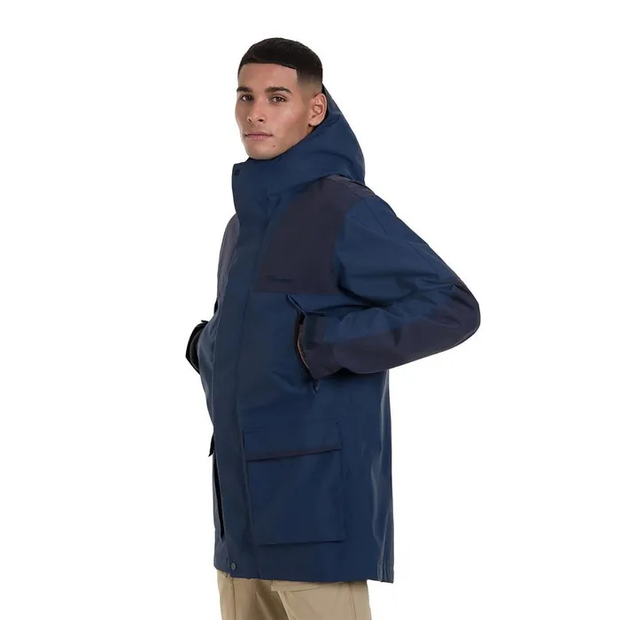 Berghaus Waterproof Breccan Interactive Parka Waterproof Jacket 8211 Blue 8211 Men