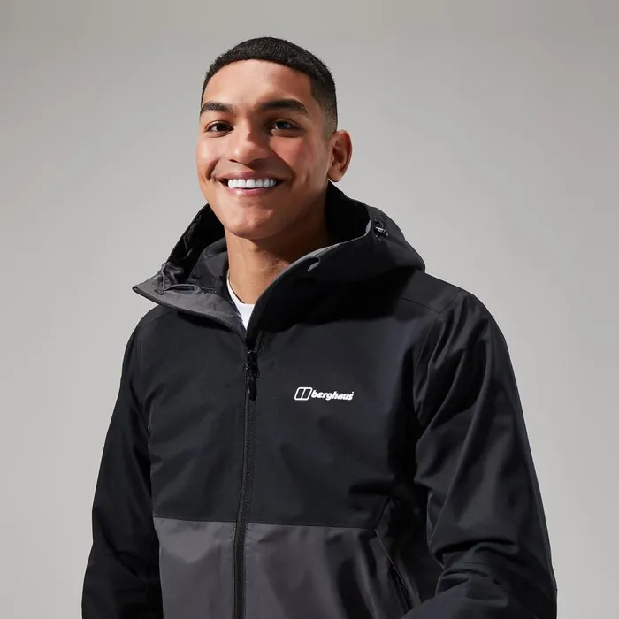 Berghaus Waterproof Fellmaster Interactive Jacket 8211 Dark GreyBlack 8211 Men Berghaus Waterproof Fellmaster Interactive Jacket 8211 Dark GreyBlack 8211 Men