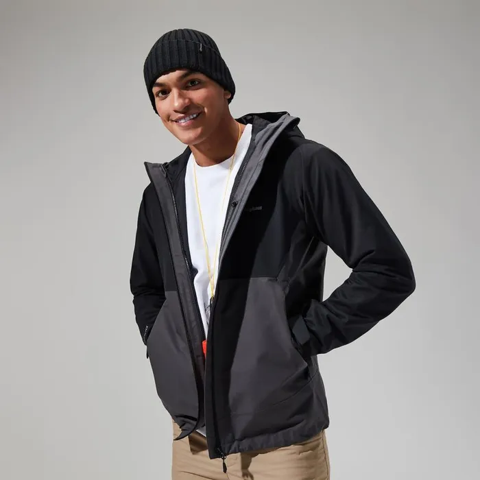 Berghaus Waterproof Fellmaster Interactive Jacket 8211 Dark GreyBlack 8211 Men