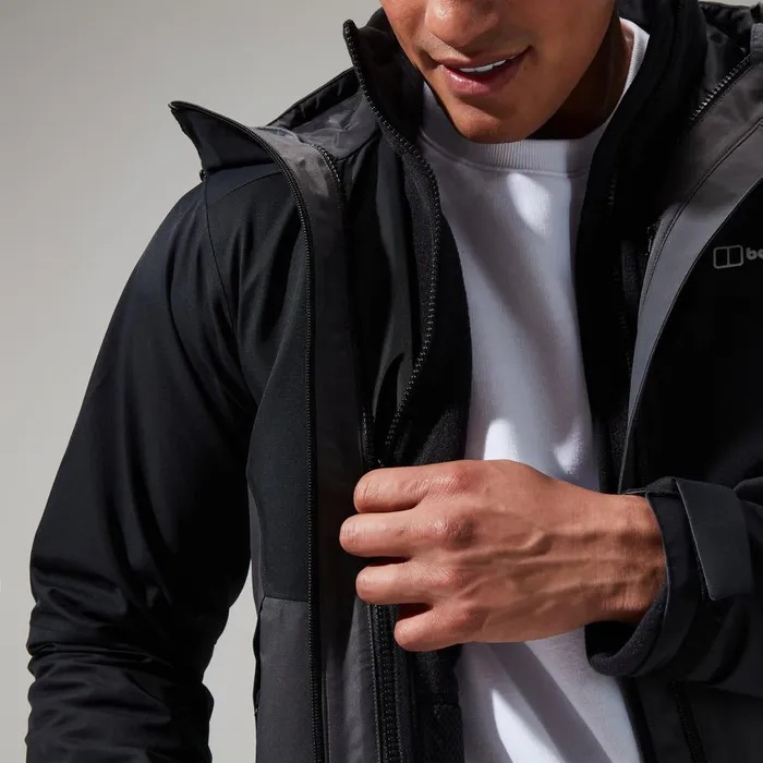 Berghaus Waterproof Fellmaster Interactive Jacket 8211 Dark GreyBlack 8211 Men