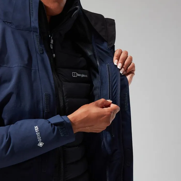 Berghaus Waterproof Hillwalker Interactive Jacket 8211 Dark Blue 8211 Women