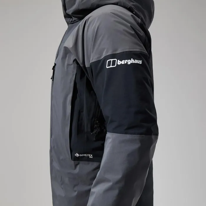 Berghaus Waterproof MTN Guide GTX Pro Jacket 8211 GreyBlack 8211 Men