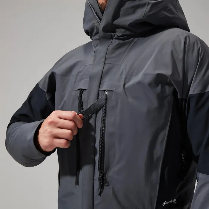 Berghaus Waterproof MTN Guide GTX Pro Jacket 8211 GreyBlack 8211 Men