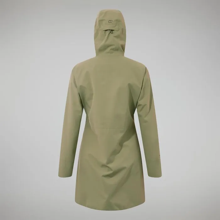 Berghaus Waterproof Omeara Long Jacket 8211 Green 8211 Women
