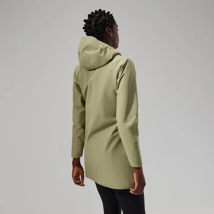 Berghaus Waterproof Omeara Long Jacket 8211 Green 8211 Women