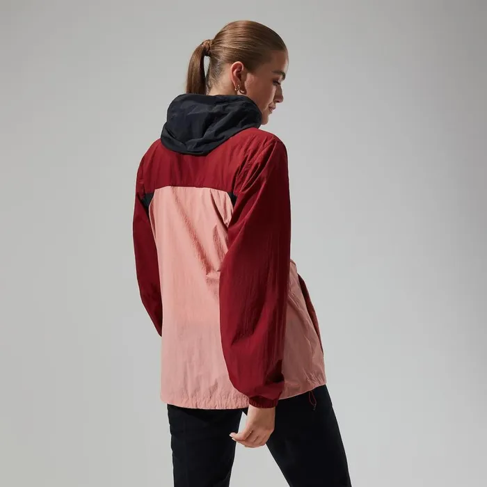 Berghaus Windproof Urban Windbreaker 21 Jacket 8211 PinkDark Red 8211 Women